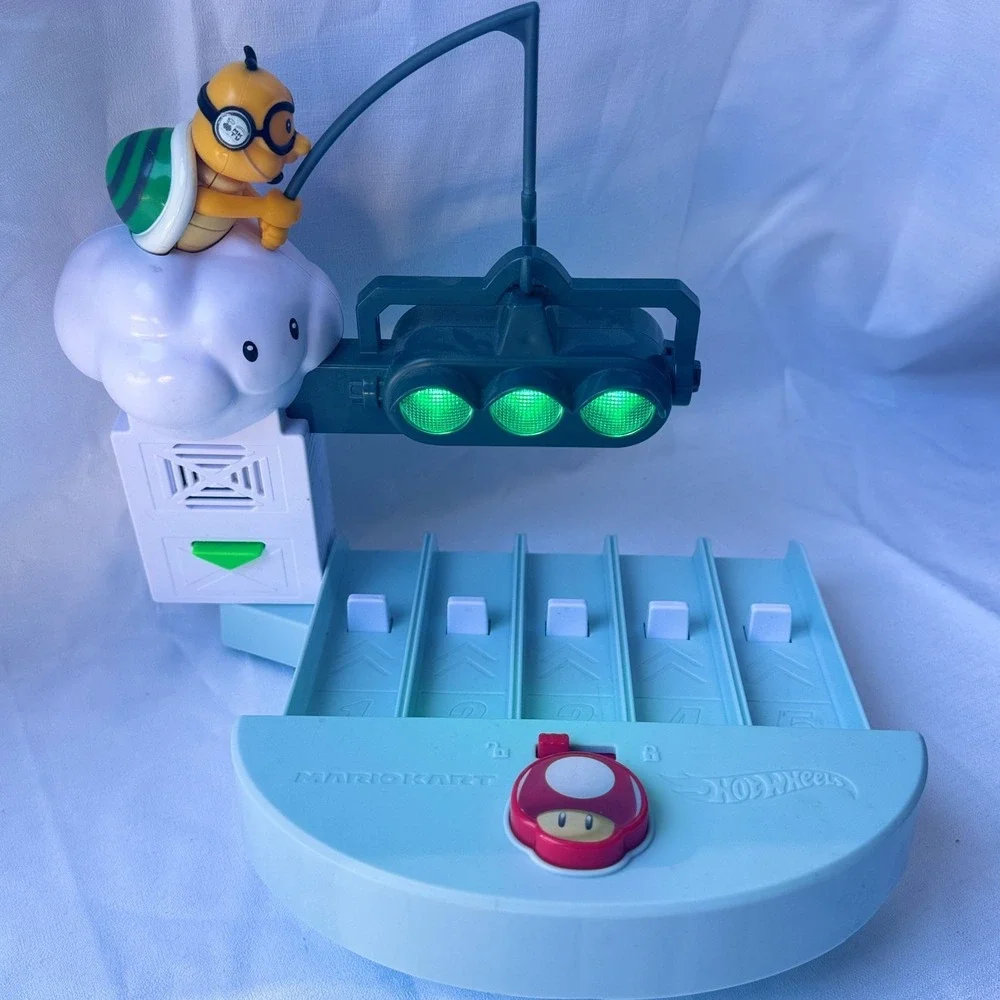 HOT‎ WHEELS SUPER MARIO KART RAINBOW ROAD REPLACEMENT PARTS STARTING LINE GATE